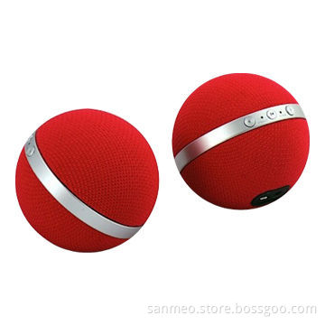 Mini Bluetooth Stereo Speaker, Pair Two for True Stereo Sound, Wireless, Portable